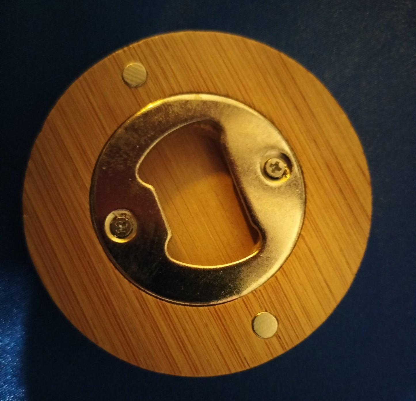 Engraved Wooden Magnetic Bottle Opener