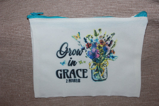 Adult Scripture Canvas Bag - Grow in Grace