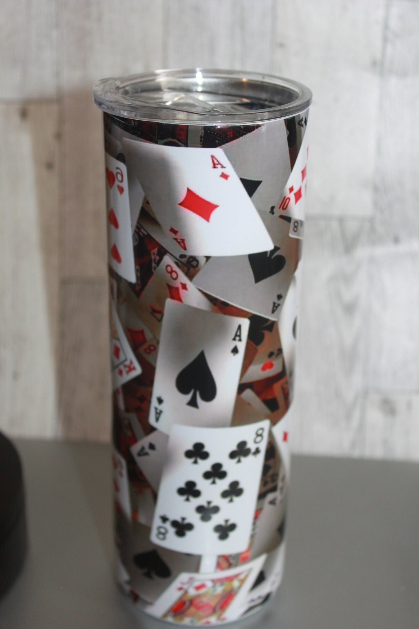 20 OZ  TUMBLER - Playing Cards