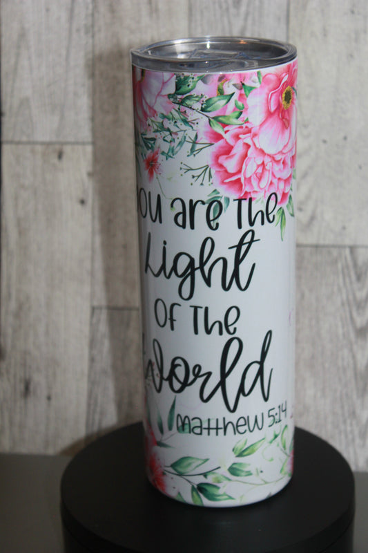 20 OZ  TUMBLER - Light Of the World