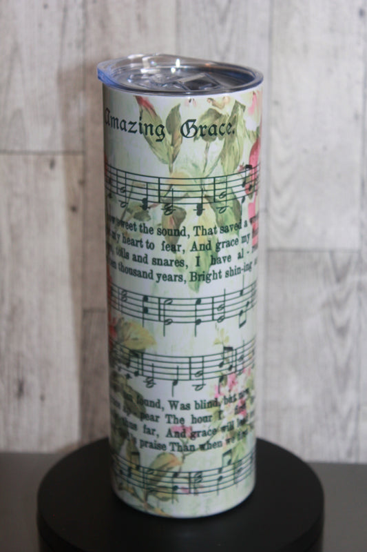 20 OZ  TUMBLER - Amazing Grace