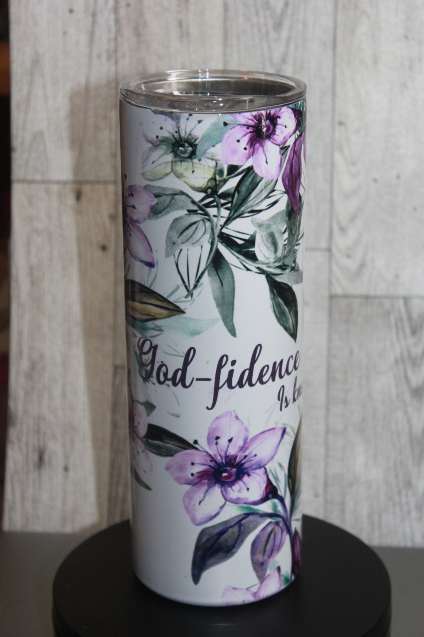 20 OZ TUMBLER - GOD-FIDENCE