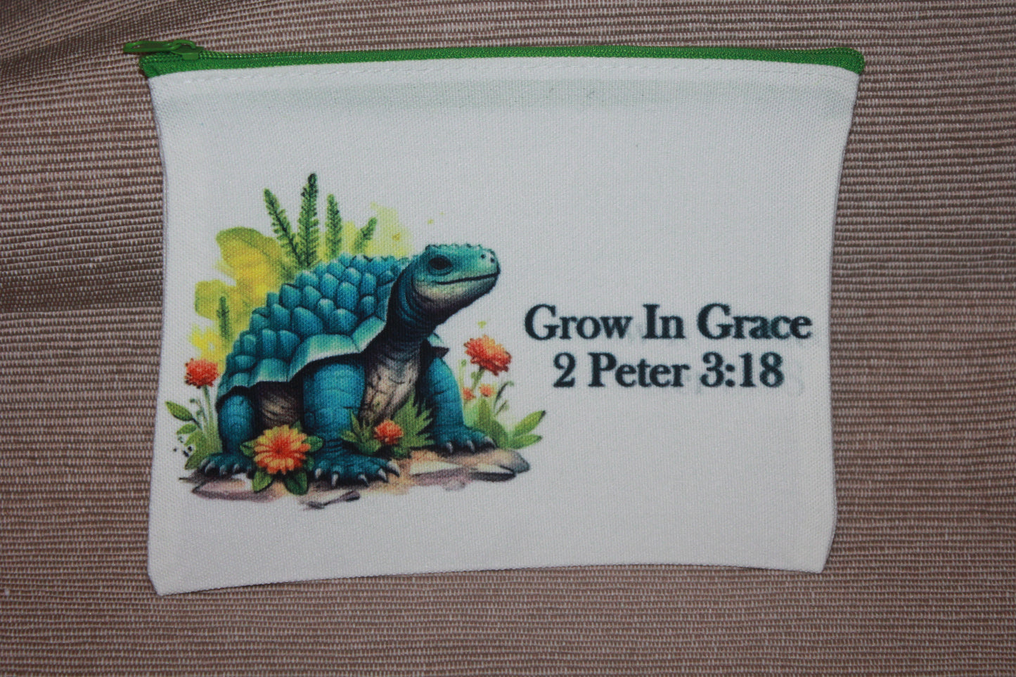 Scripture canvas bag - DINO GROW IN GRACE