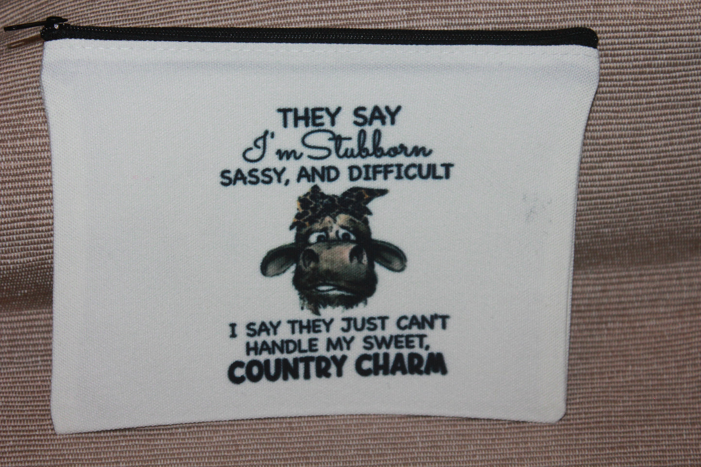 Adult Funny Canvas Bag - Country Charm