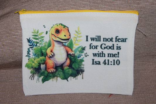 Scripture canvas bag - DINO YELLOW