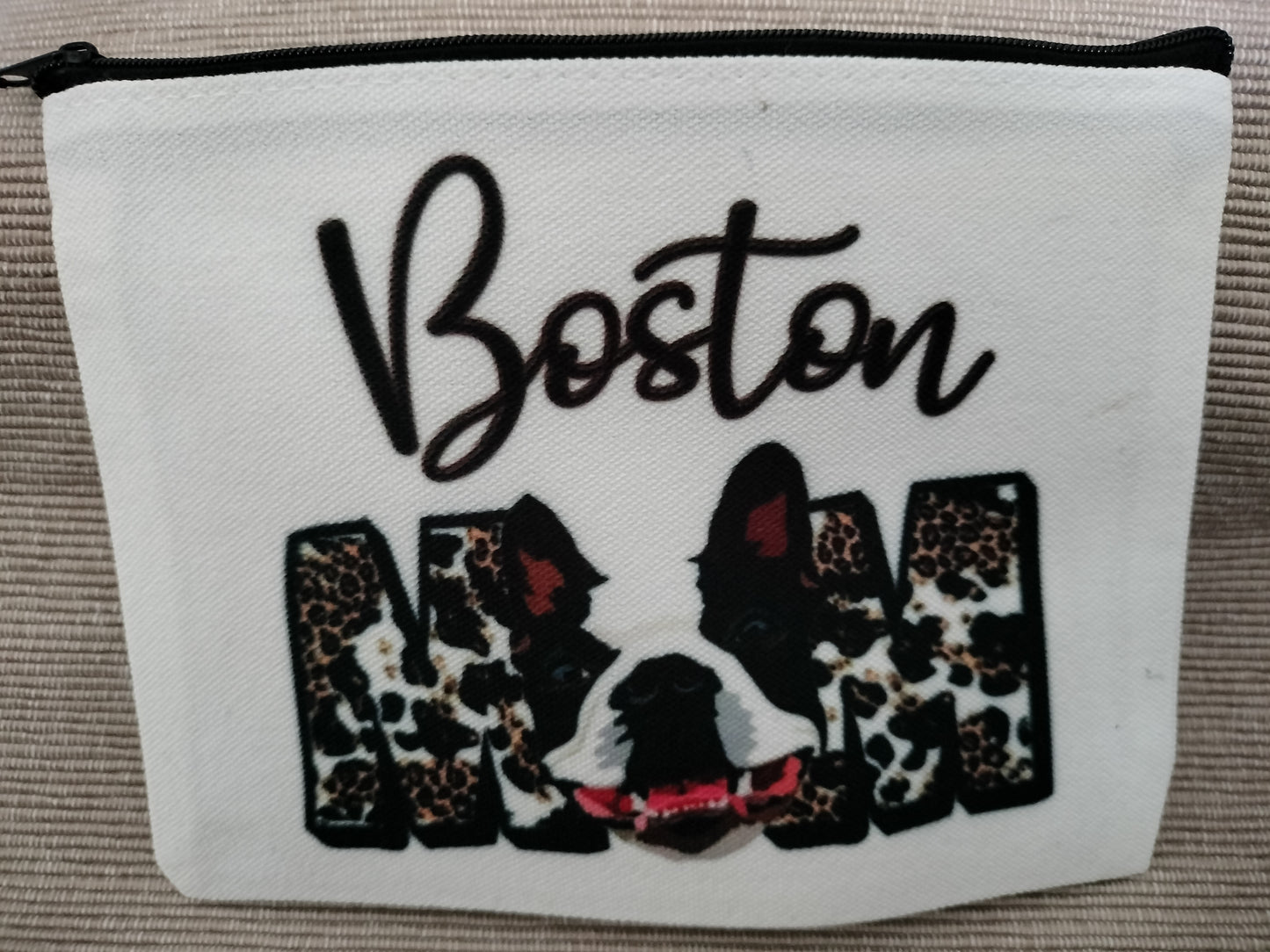 Adult canvas bag - Boston Mom