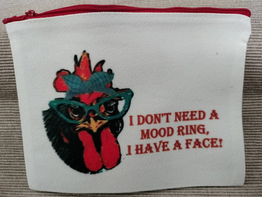 Adult Funny Canvas Bag - I don't need a mood ring