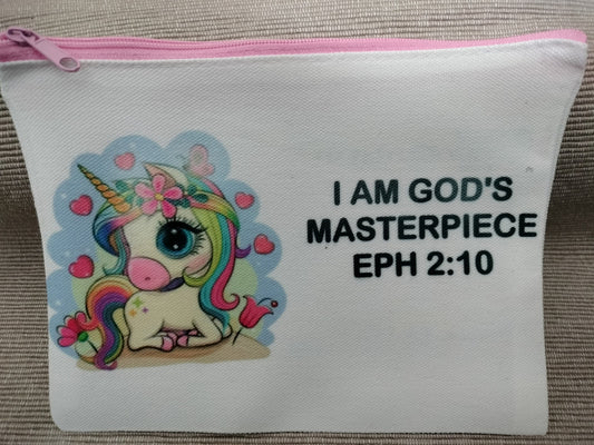 Scripture Canvas Bag - Unicorn