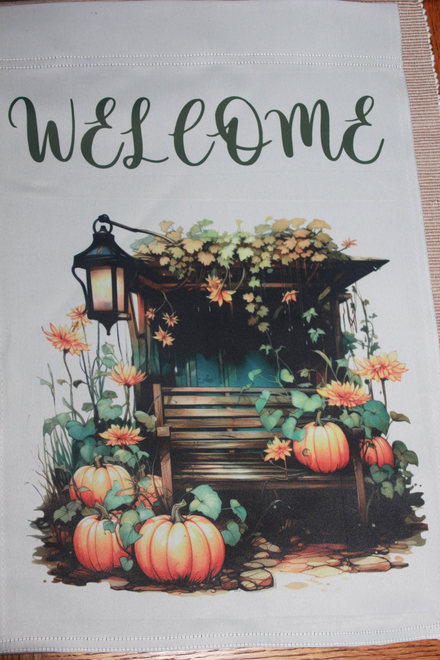 Garden Flag - Welcome