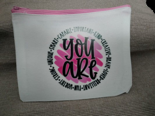 Adult canvas bag -You Are